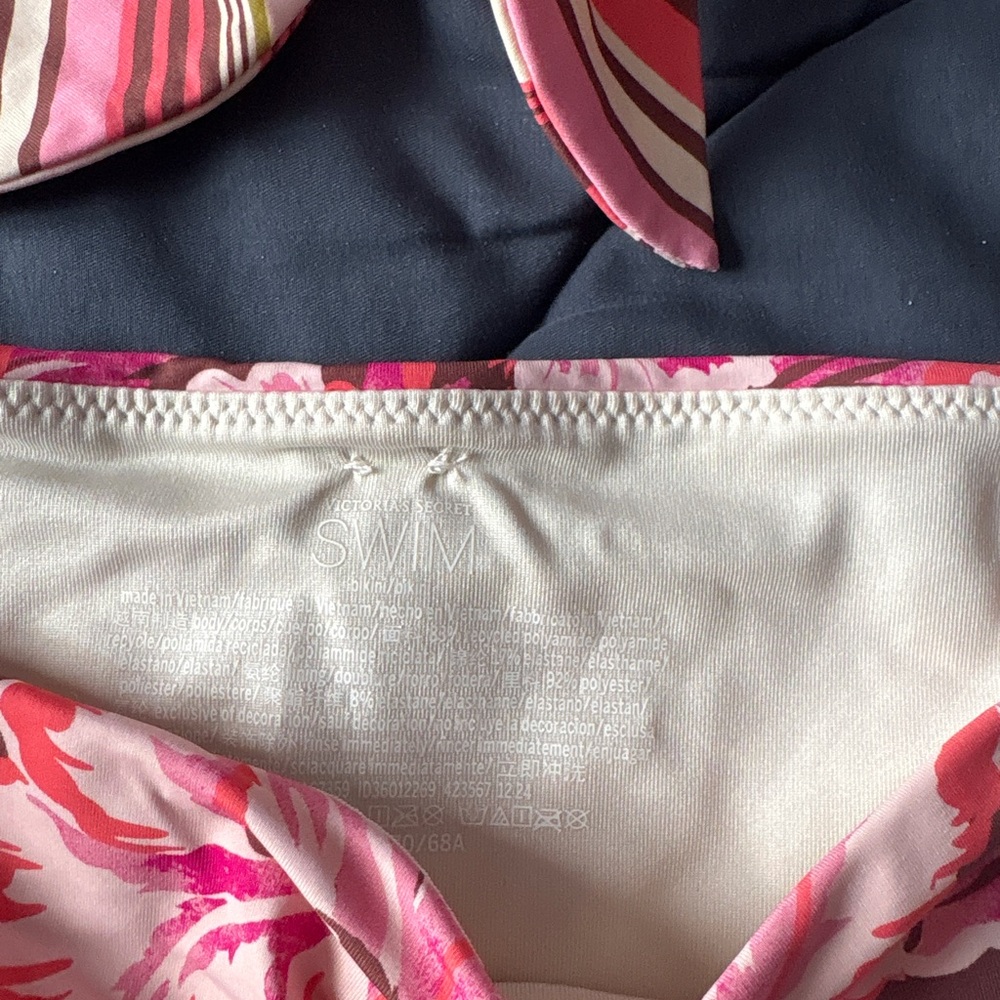 Victoria's Secret Pink and Red Bikini Set - Picture 5 of 5
